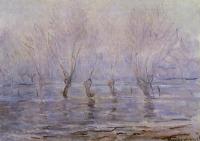 Monet, Claude Oscar - Flood at Giverny